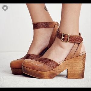 Free People “Clog This Way” Clogs